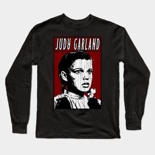 Vintage Retro Judy Garland Long Sleeve T-Shirt